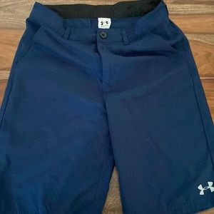 Under Armour Blue Performance Shorts Size 18